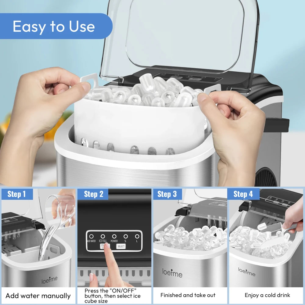 Portable Automatic Ice Maker