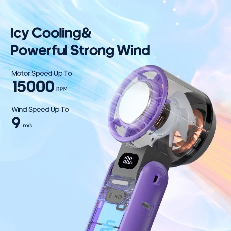 Portable Rechargeable Turbo Cooling Fan