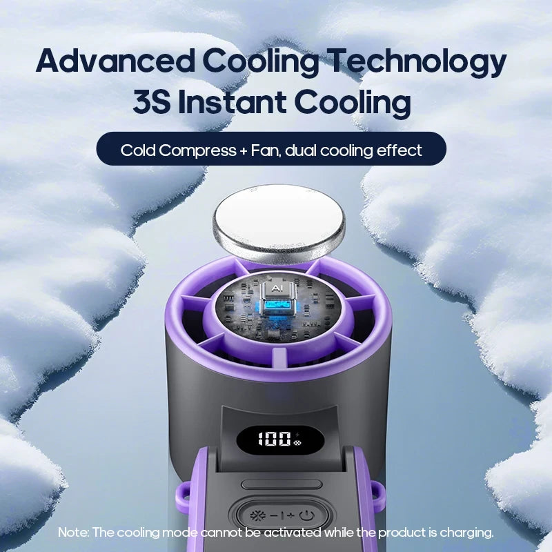 Portable Rechargeable Turbo Cooling Fan