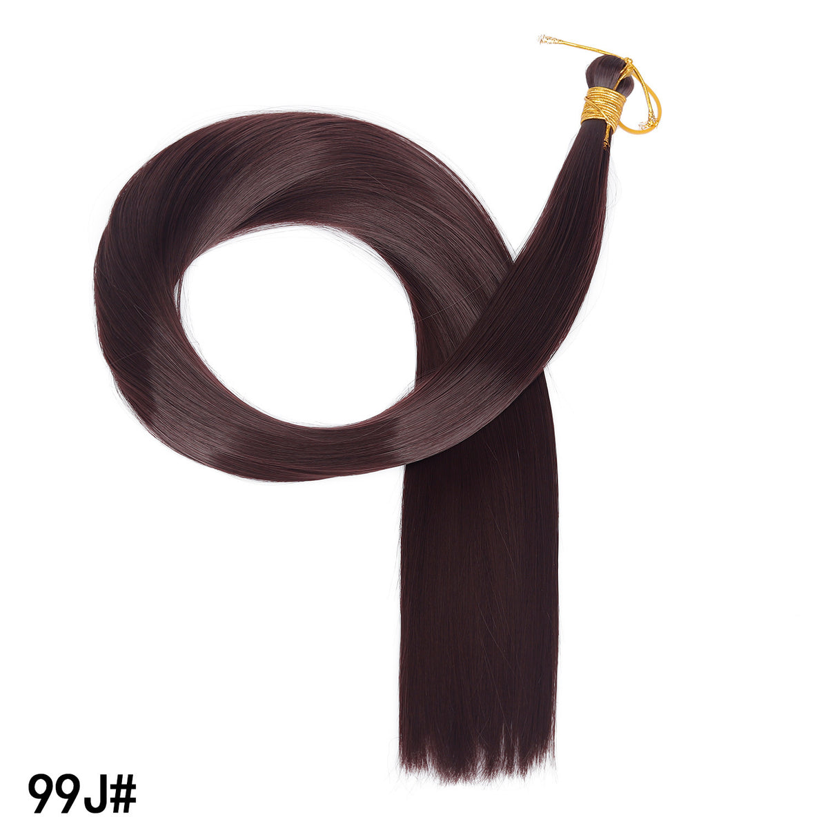 24" Bone straight braid extension